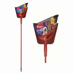 O-Cedar Power Corner Pet Pro Angle Broom + Dustpan