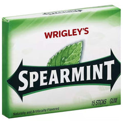 Wrigley's Spearmint 15 Sticks Gum