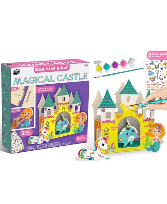 Build, Paint & Play Magical Castle