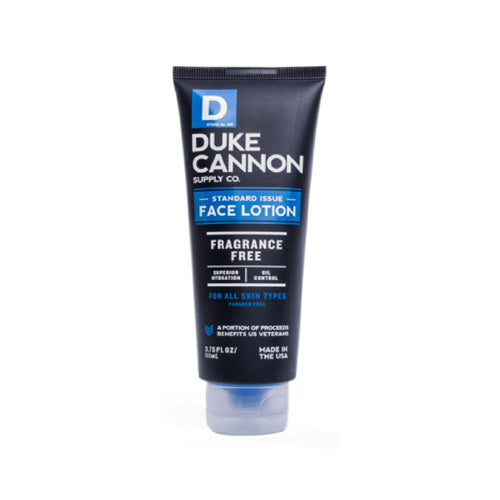 Duke Cannon Standard Issue Face Lotion Fragrance Free 3.75fl oz