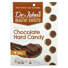 Dr. John's Healthy Sweets Sugar Free Chocolate Hard Candy 3.85oz