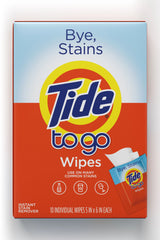 Tide To Go Stain Remover Wipes 10ct