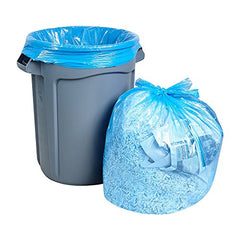 Parade Flap Tie 30 Gallon Blue Trash Bags 10ct