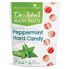 Dr. John's Healthy Seets Sugar Free Peppermint Hard Candy 3.85oz