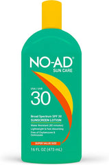 No-Ad SPF30 Sunscreen Lotion 16fl oz