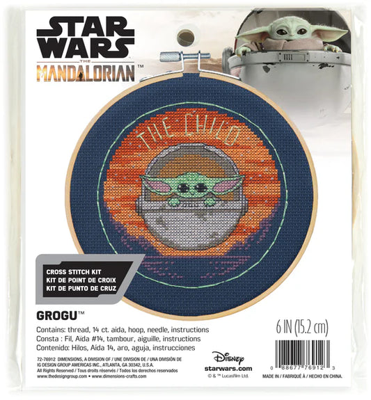 Star Wars Grogu Cross Stitch Kit