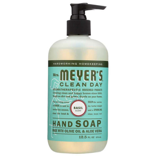 Mrs. Meyers Hand Soap Basil Scent 12.5fl oz