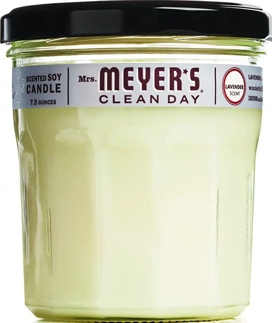 Mrs. Meyers Clean Day Soy Candle Lavender Scent 7.2oz