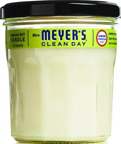 Mrs. Meyers Soy Candle Lemon Verbena Scent 7.2oz