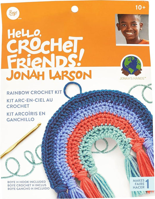 Jonah Larson Rainbow Crochet Kit