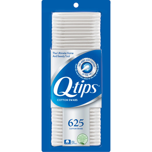 Q-tips Cotton Swabs Made With 100% Cotton 625 Count