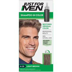 Just For Men Shampoo-In Color Light Brown H-25