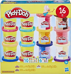 Play-Doh Sparkles 'n Scents Variety Pack (16 cans) net wt 32oz