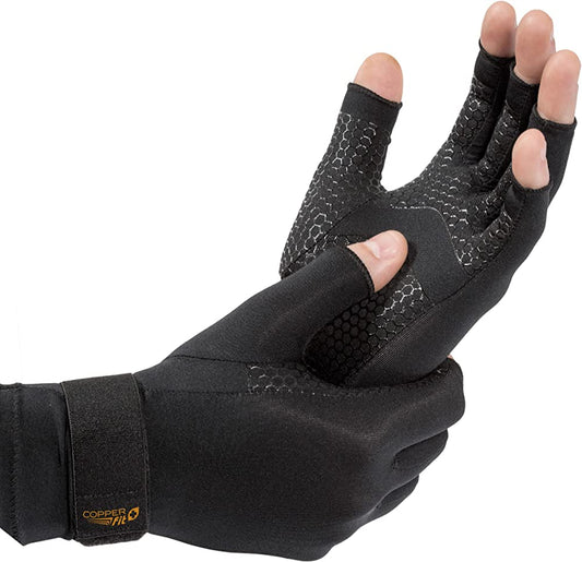 Copper Fit Compression Gloves Hand Relief