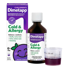 Children's Dimetapp Cold & Allergy Grape Flavor 8fl oz