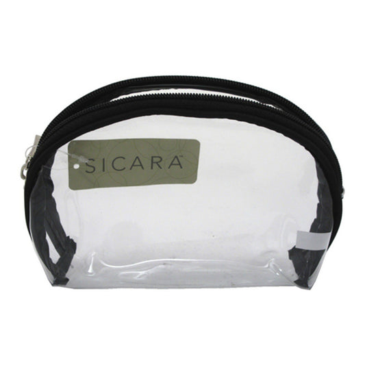 Sicara Clear Cosmetic Bag Oval Purse