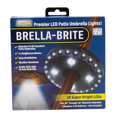 Brella-Brite Premier LED Patio Umbrella Lights