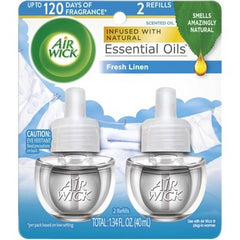 Air Wick Fresh Linen Scented Oil 2 Pack 1.34 fl oz