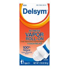 Delsym No Mess Vapor Roll-On Cough Relief 1.76oz