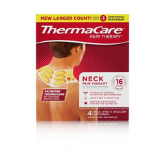 Thermacare Heat Therapy Neck, Wrist & Shoulder Heatwraps 4ct