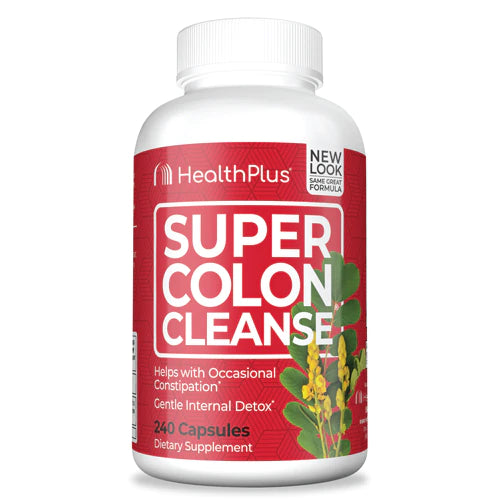 Health Plus Super Colon Cleanse - 240 Capsules