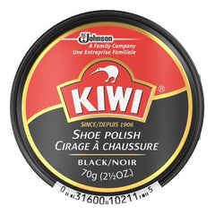 Kiwi Shoe Polish Black 2.5oz
