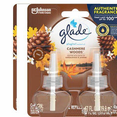 Glade Cashmere Woods Air Freshener 2 Pack 1.34 fl oz