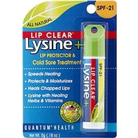 Lip Clear Lysine + Lip Treatment & Protectant (SPF21) .18OZ
