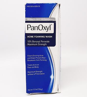 Panoxyl Acne Foam Wash 5.5oz