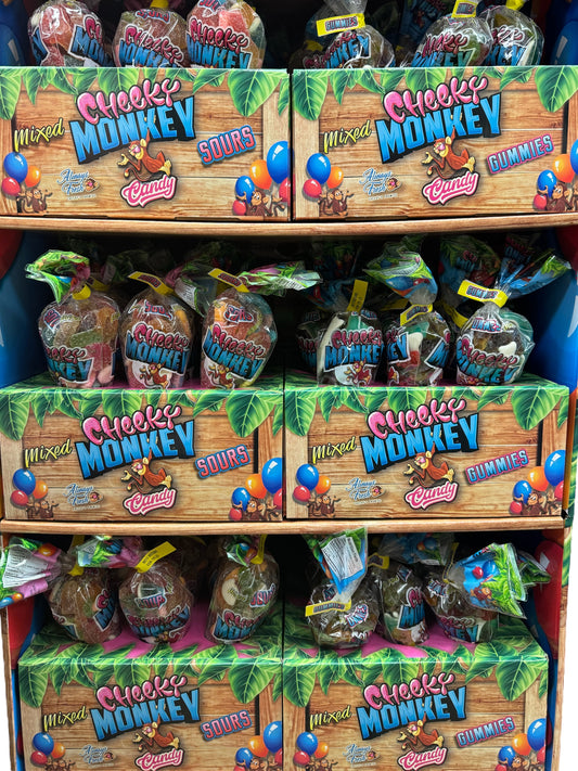 Mixed Cheeky Monkey Candy 7oz 1count
