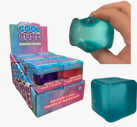 Cool Cube Gummee Squish Assorted Colors 1ct