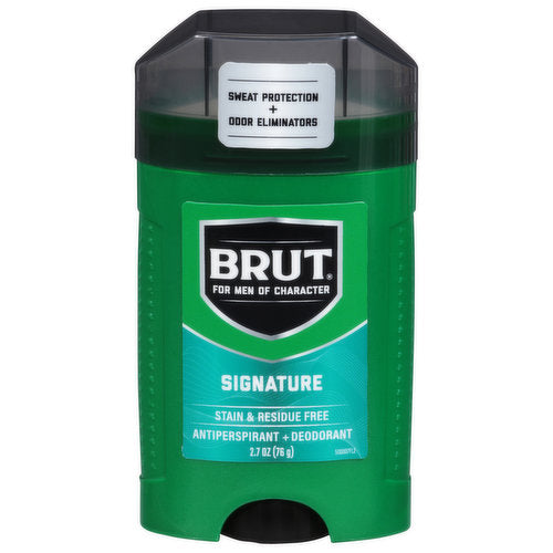 Brut Signature Solid Deodorant Stick 2.7 oz