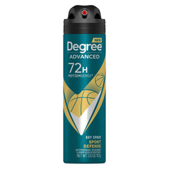 Degree Advanced 72H MotionSense, Antiperspirant Deodorant, Dry Spray, Sport Defense 3.8oz