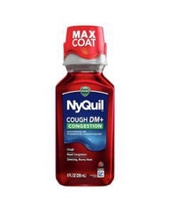 Vicks Nyquil Cough DM + Congestion Medicine, 8 Fl Oz Berry Flavor