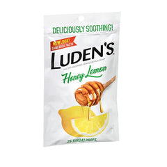 Ludens Cough Drops Honey Lemon 25count