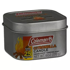 Coleman Citronella Candle Campfire Scent 6oz