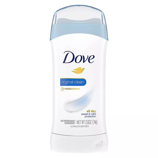 Dove Invisible Antiperspirant/Deodorant, Original Clean 2.6 Oz