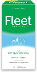 Fleet Saline Enema 2 pack 4.5oz each