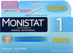 Monistat 1-Day Treatment Prefilled Tioconazole Ointment 6.5% 0.16oz