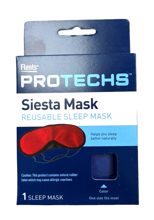 Flents Protechs Siesta Mask Reusable Sleep Mask