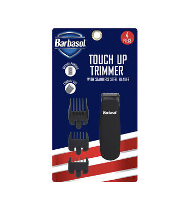 Barbasol Touch Up Trimmer with Stainless Steel Blades Battery Powered Shaver