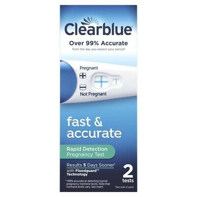 Clearblue Rapid Detection Pregnancy Test 2ct