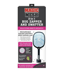 Magic Mesh 2-in-1 Bug Zapper and Swatter