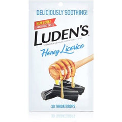 Luden's Honey Licorice Lozenge 30ct b