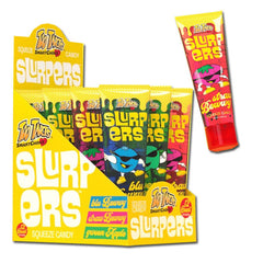 Too Tarts Slurpers Sweet Assorted Flavors Squeeze Candy 4oz