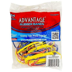 Advantage Rubber Bands Assorted Sizes & Colors 2oz