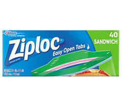 Ziploc Sandwich Seal Top Bags 40ct