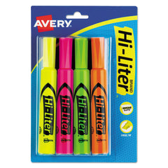 Avery Hi-Liter Assorted Colors 4ct