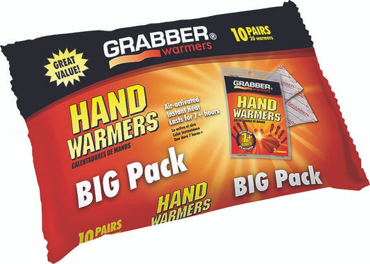 Grabber Warmers Hand Warmers Big Pack 10ct