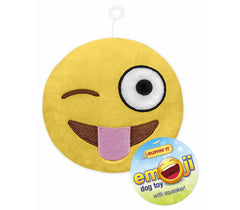 Ruffin' It Emoji Dog Toy w/ Squeaker Assorted